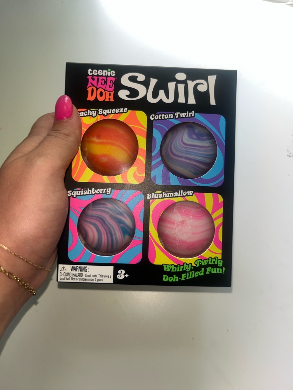 Needoh Swirl Whirly Doh-Filled Fun - Multi-Color Set